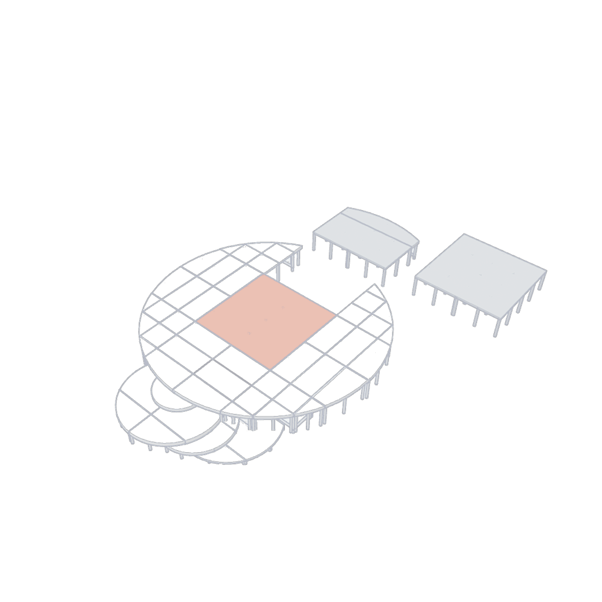 conception 3D scène de 10m ø