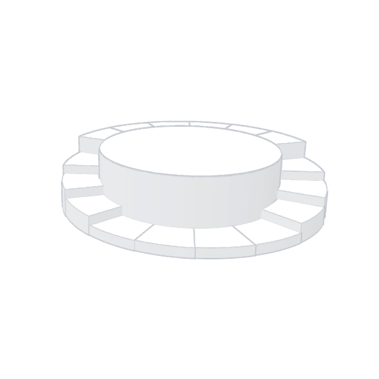 extension de scène ronde 6m ø