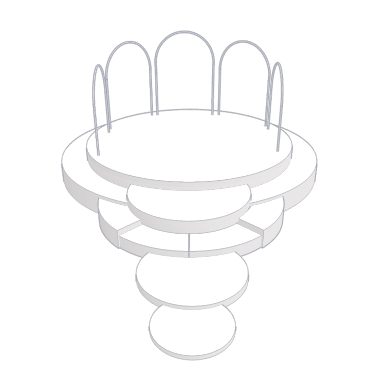 scène ronde cérémonie en exterieur